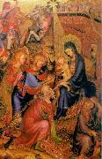 unknow artist The Adoration of the Magi oil painting reproduction